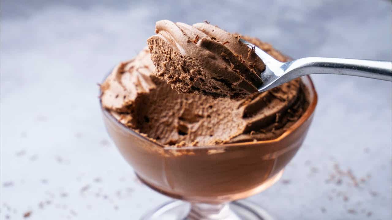 2 Ingredient Chocolate Mousse Recipe In 15 Minutes