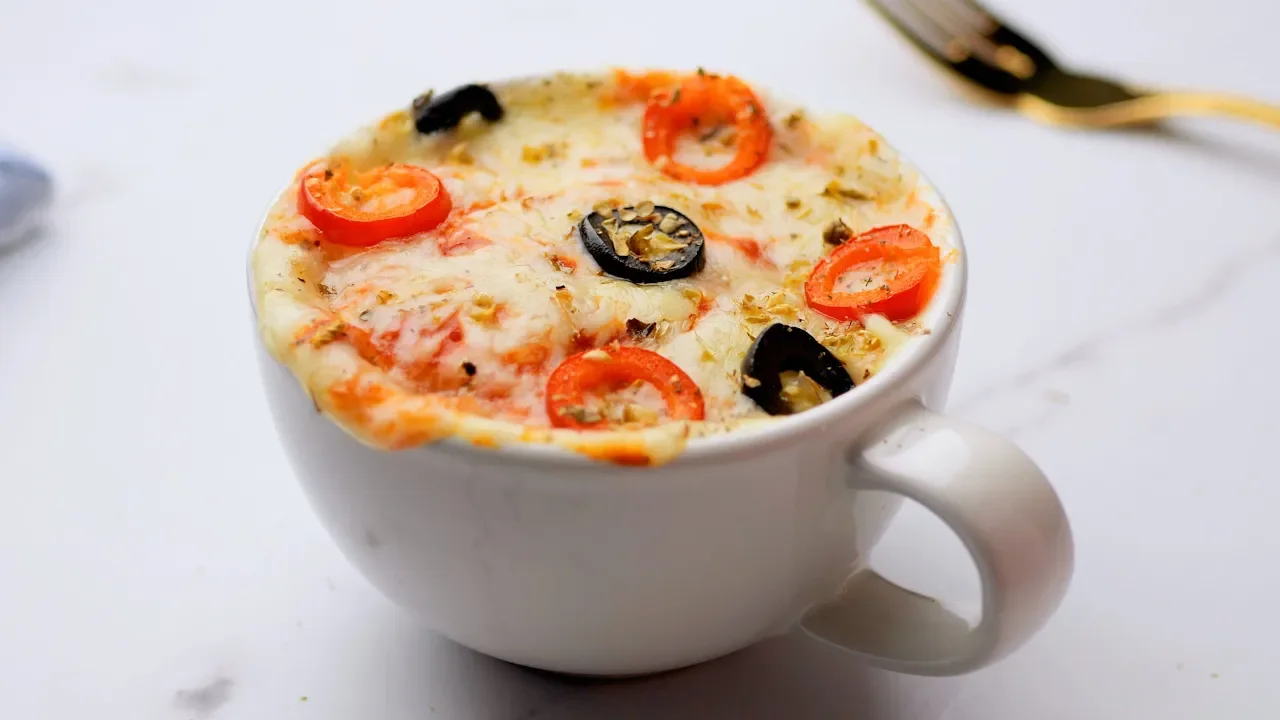 1 Minute Mug Pizza In Microwave 1 Minute Mug Pizza In Microwave