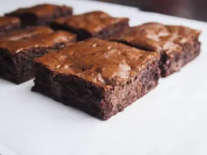 Brown Sugar Brownies on a serving surface