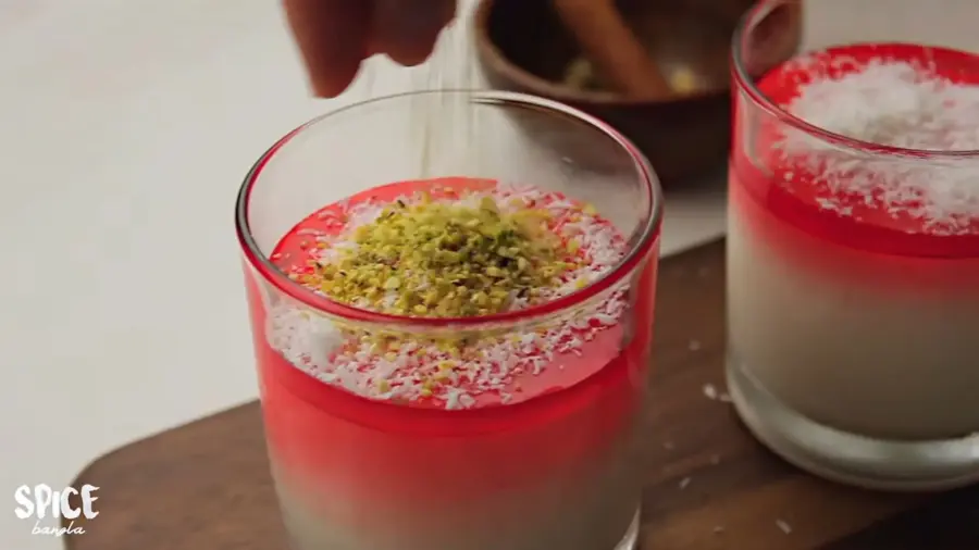 Mahalabia (Muhallebi) | Milk Pudding served in glassware
